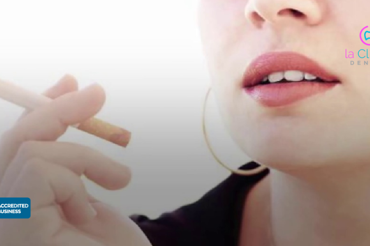 Cigarro y problemas dentales