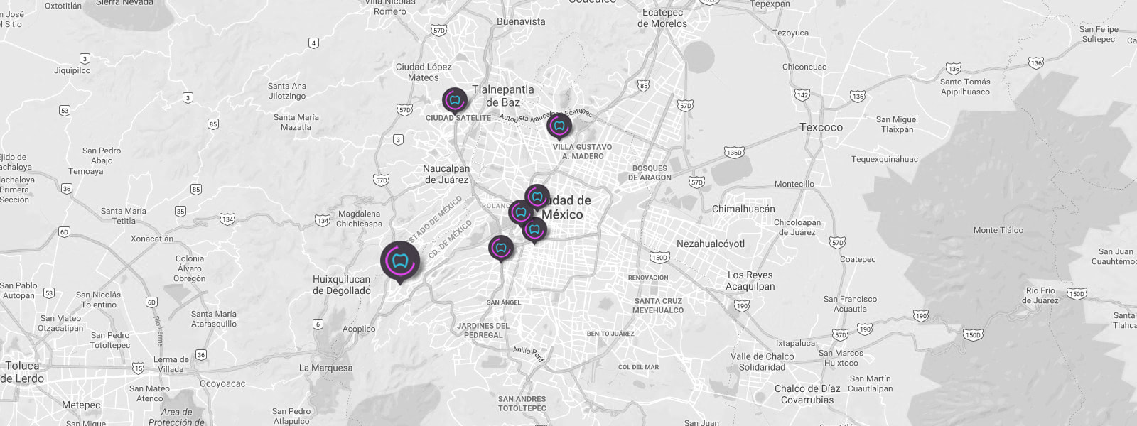 Mapa de la Clínica Dental
