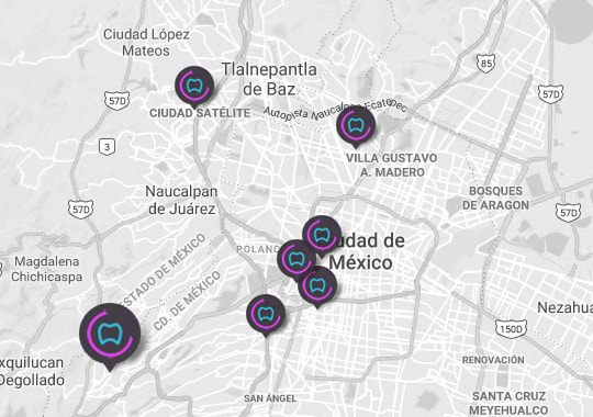 Mapa de la Clínica Dental